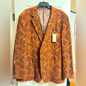 Men’s Alan Flusser Paisley Corduroy Blazer